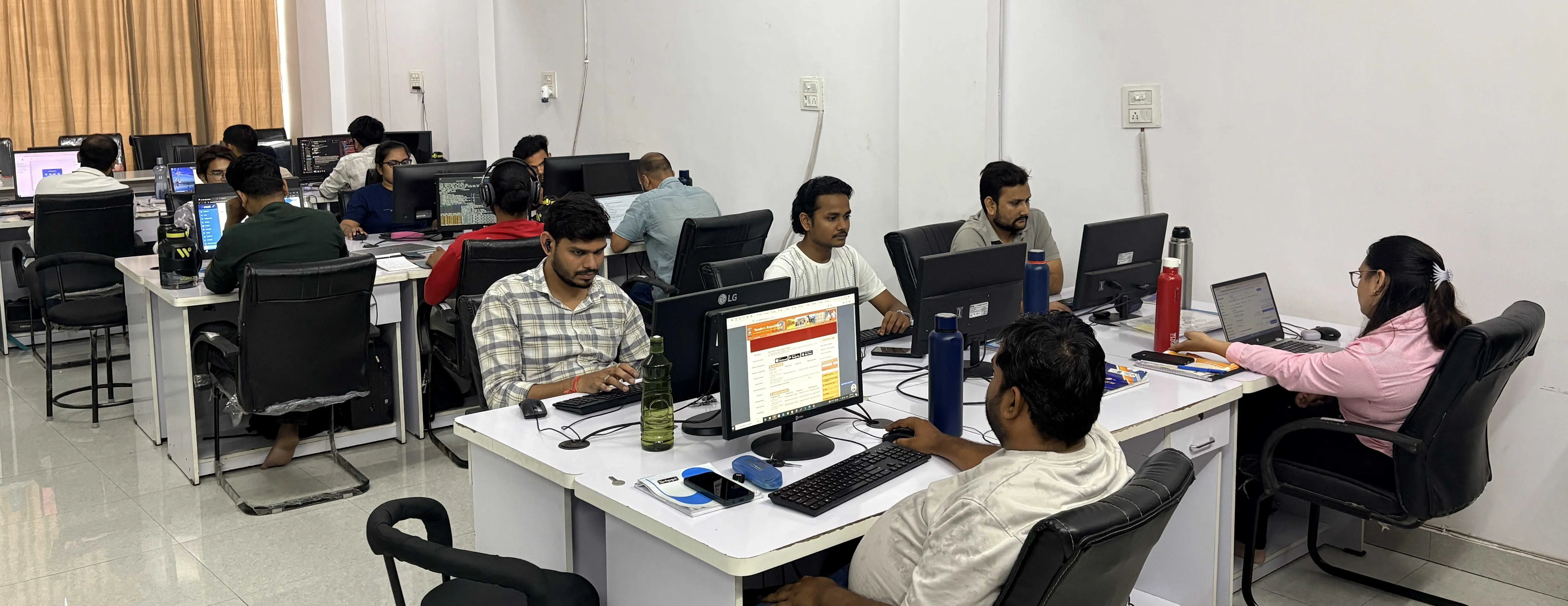 Alchotech Engineering Team Working