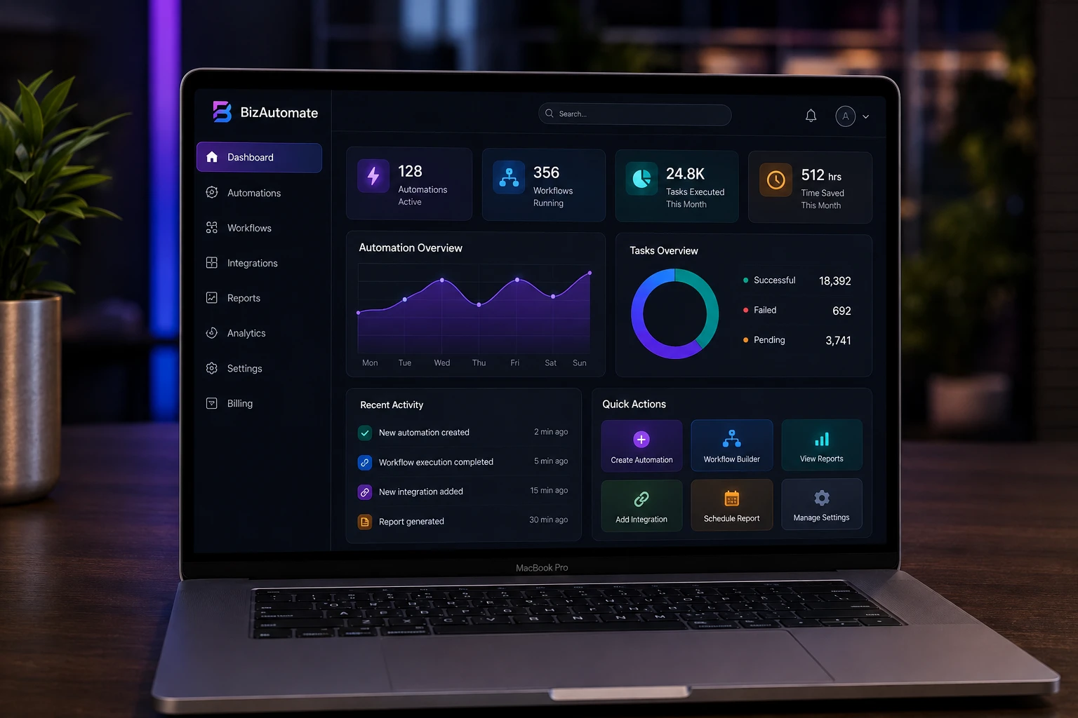 Custom Business Automation Platform